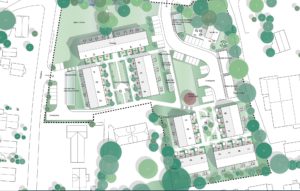 Agtrup Gårdhuse, plantegning