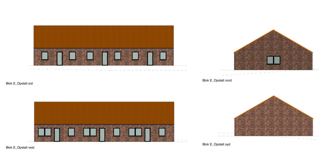 Agtrup gårdhuse: Rækkehus